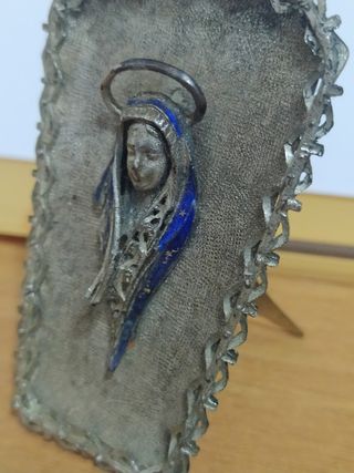 Madonnina in cornice d'argento