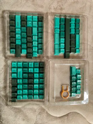 Glorious GPBT Rainforest US ANSI Keycaps