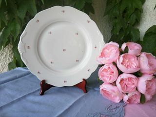 Piatto da biscotti ceramica cecoslovacco