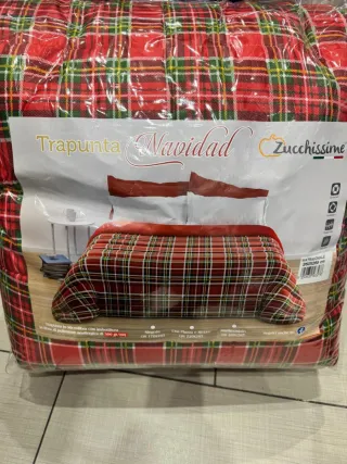 Trapunta Navidad Zucchissime tartan