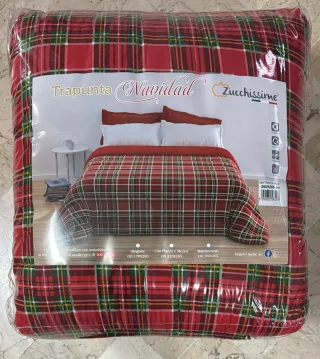 Trapunta Navidad Zucchissime tartan