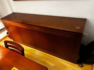 Aparador y Espejo Madera