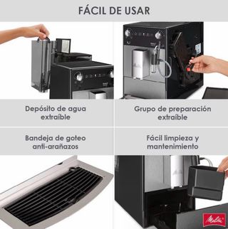 Cafetera Melitta Avanza F270-100 Mystic Titan