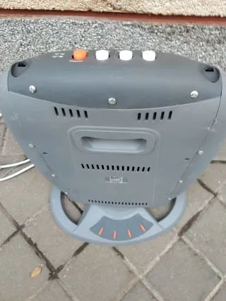 Estufa radiador calefacción halógeno eléctrico