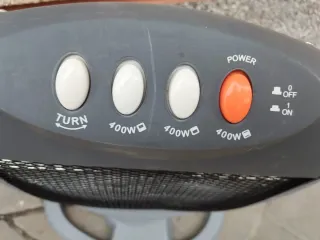 Estufa radiador calefacción halógeno eléctrico