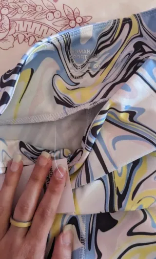 Leggings Lefties S/36/8 Estampado Marmoleado