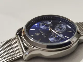 Orologio Maserati Uomo Blu e Argento