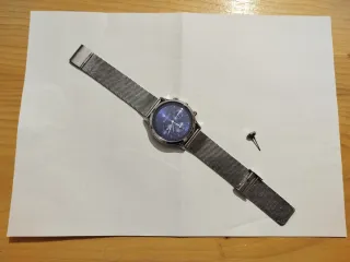 Orologio Maserati Uomo Blu e Argento