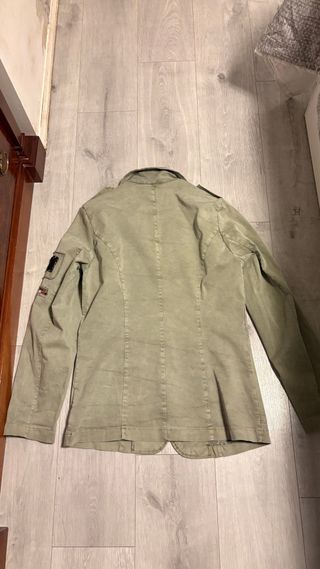 Cazadora 3/4 verde militar