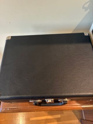 Tocadiscos Negro y Plateado NO ENVÍO LO SIENTO