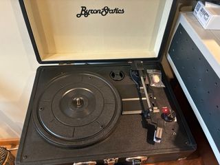 Tocadiscos Negro y Plateado NO ENVÍO LO SIENTO