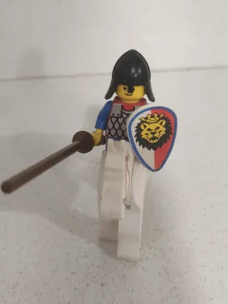 Action Figures Lego Vintage Cavalieri con Cavalli