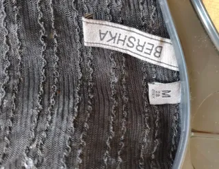 Top Fiesta Lentejuelas Negro