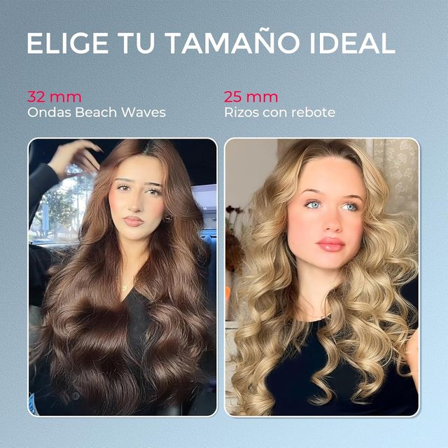 TYMO CURLPRO Rizador Pelo Automático Portátil 25mm