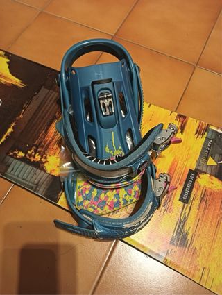 Tabla Snow RIDE HELIX 156W + Fijaciones SALOMON