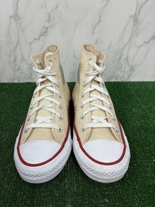 Converse Beige/Rosso Taglia 37.5