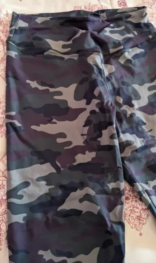 Leggings Shein Camuflaje Rosa