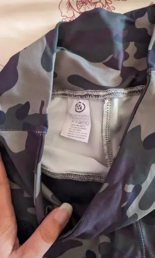 Leggings Shein Camuflaje Rosa