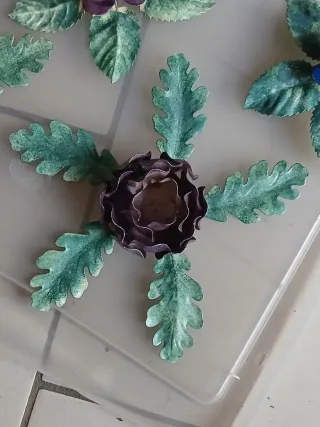 Portacandele decorativi in metallo