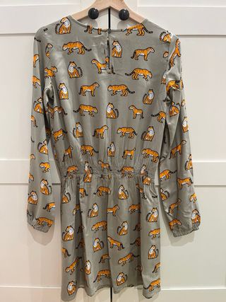 Vestido Benetton niña/mujer estampado tigre