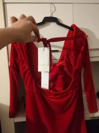 Vestido rojo de fiesta nuevo