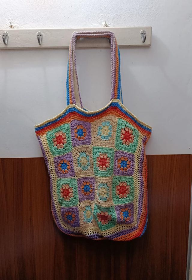 Bolso Crochet Multicolor Pull&Bear