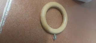 Anelli di legno per tende