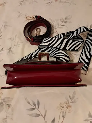 Bolso Burdeos Charol Paco Martínez