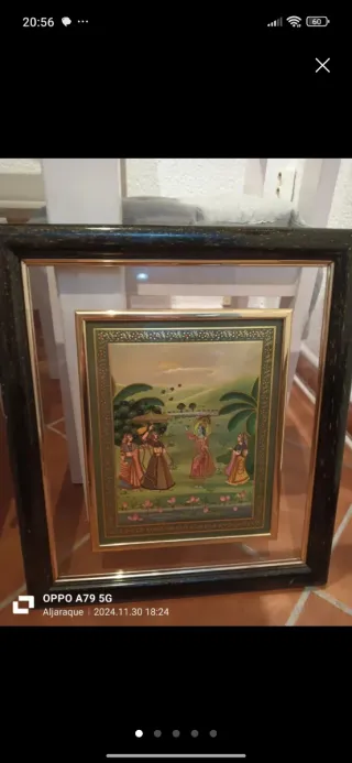 Cuadro antiguo estilo árabe