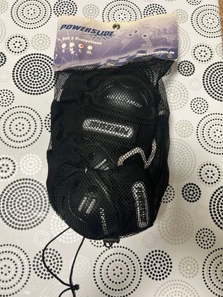 Protecciones talla L muñequeras rodilleras coderas