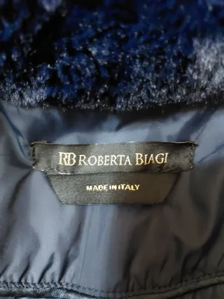 Piumino Roberta Biagi con ecopelliccia