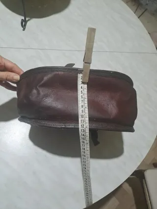 Borsa cuoio moto vintage