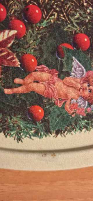 Ferrero Vassoio + 6 Sottobicchieri Natale