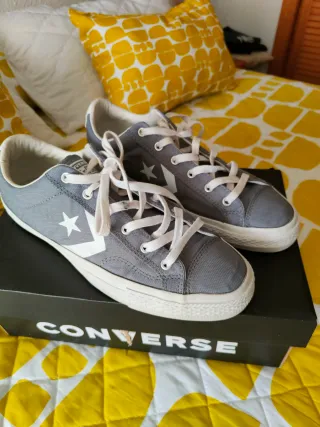 Converse grises talla 42.5