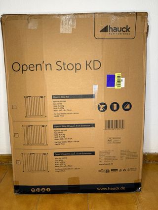 Barrera Hauck Open N Stop Seguridad Niños