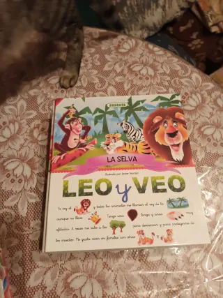 Lote 5 libros infantiles Leo y Veo