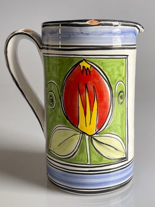 Brocca ceramica siciliana La Musa