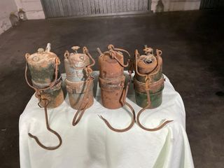 Lampade da minatore antiche