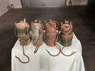 Lampade da minatore antiche