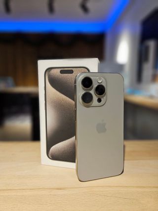 IPHONE 15 PRO 128GB TITANIUM 100% BATTERIA