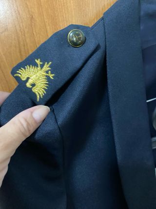 Traje Comunión Niño Azul y Blanco