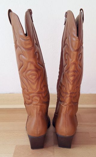 Stivali da cowboy marroni numero 37