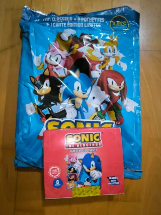 Lote Sonic: Colección Cartas y Álbum