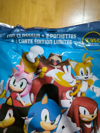 Lote Sonic: Colección Cartas y Álbum