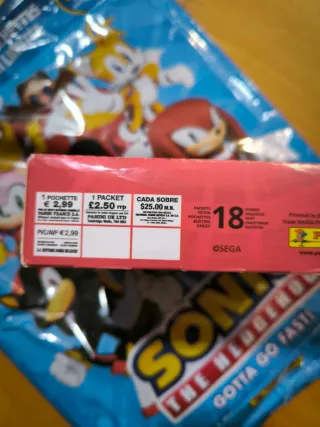 Lote Sonic: Colección Cartas y Álbum