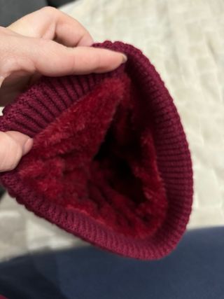 Cappello Prada donna rosso