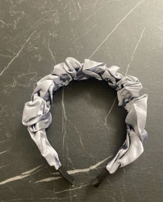 2 Cerchietti nero e azzurro chiaro