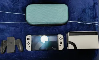 Nintendo Switch OLED Blanca Completa