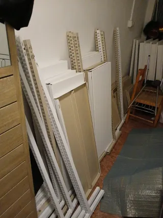 Estantería modular tienda ropa