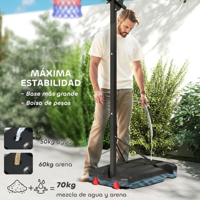 Canasta Baloncesto Infantil Ajustable